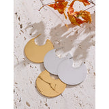 Jessica Crescent Earrings – Stylish, Modern & Tarnish-Free Jewelry | Huna Jewelry