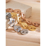 Micah Round Link Bracelet – Waterproof Heavy Unisex Jewelry | Huna Jewelry