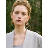 Hyacinth Fruity Bead Drop Earrings – Colorful & Waterproof Dangles | Huna Jewelry