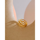 Caoimhe Flower Ring – Delicate & Elegant Floral Jewelry | Huna Jewelry