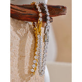 Persephone Classic Tennis Bracelet – Elegant & Timeless Design | Huna Jewelry