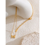 Leilani Butterfly Pendant Necklace – Chic & Water-Resistant Jewelry | Huna Jewelry