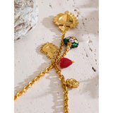 Emily Heart Charm Necklace – Vintage-Inspired Romantic Jewelry | Huna Jewelry