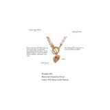 Harriet Pearl Heart Necklace – Dainty & Timeless Jewelry | Huna Jewelry