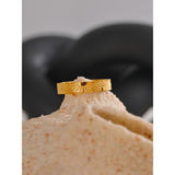 Harper Sol Glow Ring – Minimalist & Water-Resistant Jewelry | Huna Jewelry