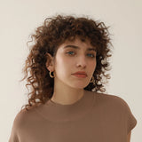 Melody Twisted Hoop Earrings – Unique & Everyday Jewelry | Huna Jewelry