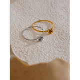Erin Delicate Flower Ring – Waterproof & Dainty Everyday Jewelry | Huna Jewelry