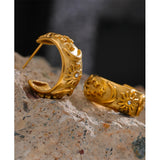 Mari Sun & Moon Gold Earrings – Celestial Jewelry | Huna Jewelry