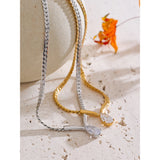 Cosima Waterdrop Pendant Necklace – Bold, Elegant & Classic Jewelry | Huna Jewelry