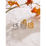 Kiara Cuff Earring – Stylish Non-Piercing Ear Cuff Jewelry | Huna Jewelry