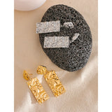 Camila Rectangle Drop Earrings – Hypoallergenic Chic Jewelry | Huna Jewelry