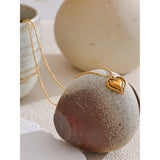 Golden Love Pendant Necklace – Timeless Gold Jewelry | Huna Jewelry