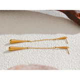 Gracelynn Teardrop Drop Earrings – Elegant & Hypoallergenic Jewelry | Huna Jewelry