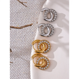 Alma Gold Floral Earrings – Elegant Nature-Inspired Jewelry | Huna Jewelry