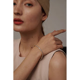 Lucinda Tennis Chain Bracelet – Elegant & Timeless Jewelry | Huna Jewelry