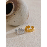 Shell Gold Ring – Ocean-Inspired Elegance | Huna Jewelry