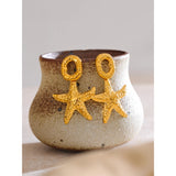 Hallie Starfish Drop Earrings – Ocean-Inspired Holiday Jewelry | Huna Jewelry