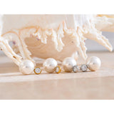 Brielle Pearl Earrings – Classic, Elegant & Timeless Jewelry | Huna Jewelry