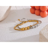 Zelda Beaded Chain Bracelet – Modern & Waterproof Everyday Jewelry | Huna Jewelry