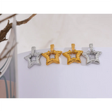 Leighton Star Drop Earrings – Vintage & Waterproof Statement | Huna Jewelry