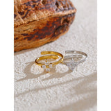 Holly Dainty Flower Ring – Elegant Crystal Jewelry for Women | Huna Jewelry