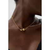 Hattie Bead Pendant Necklace – Minimalist & Elegant Jewelry | Huna Jewelry