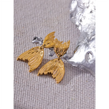 Catalina Mermaid Tail Earrings – Unique & Elegant Rust-Proof Jewelry | Huna Jewelry