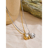 Eliana Pearl Pendant Necklace – Waterproof & Elegant Jewelry | Huna Jewelry