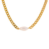Magnolia Pearl Choker Necklace – Elegant & Timeless Jewelry | Huna Jewelry