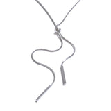 Eileen Adjustable Y Necklace – Minimalist & Elegant Jewelry | Huna Jewelry