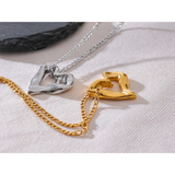Mayana Heart Pendant Necklace – Minimalist & Modern Jewelry | Huna Jewelry