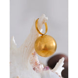Eliana Statement Ball Ring – 26mm Adjustable & Waterproof Jewelry | Huna Jewelry