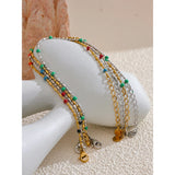 Zoey Beaded Bracelet – Dainty & Colorful Stackable Jewelry | Huna Jewelry