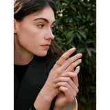 Dorothy Square Stackable Ring – Minimalist Thin Band Jewelry | Huna Jewelry