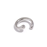 Kinsley Minimalist Cuff Sterling Silver Earrings – Non-Pierced & Tarnish-Free Jewelry | Huna Jewelry
