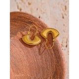 Mae Ladies Bag Shape Drop Earrings – Playful Fashion Accessory | Huna Jewelry