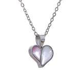 Natural Shell Heart Necklace – Elegant & Timeless | Huna Jewelry