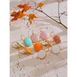 Isla Square Colored Earrings – Bold & Trendy Statement Jewelry | Huna Jewelry