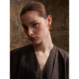 Marnie Starfish Shell Pearl Drop Earrings – Unique & Elegant | Huna Jewelry