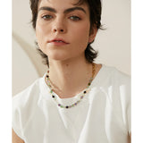 Isabella Colorful Beaded Necklace – Waterproof Natural Stone Jewelry | Huna Jewelry