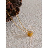 Be Careful of Your Intention Necklace – Engraved Pendant Jewelry | Huna Jewelry