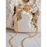 Josephine Butterfly Pendant Necklace – Shell & Sparkling Zirconia Jewelry | Huna Jewelry