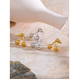 Wanda Cherry Stud Earrings – Cute & Water Resistant Everyday Jewelry | Huna Jewelry