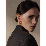 Betsy Spike Huggie Earrings – Bold & Trendy Statement Jewelry | Huna Jewelry