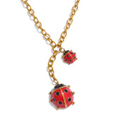Gianna Ladybug Pendant Necklace – Red Charms Y Style Jewelry | Huna Jewelry