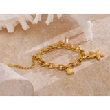Nell Shell Chain Bracelet – Trendy & Stylish Piece | Huna Jewelry