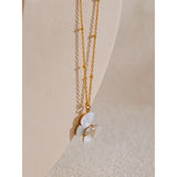 Heather Butterfly Pendant Necklace – Waterproof & Hypoallergenic | Huna Jewelry