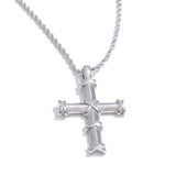 Eleanor Cross Pendant Necklace – Classic Dainty Layering Jewelry | Huna Jewelry