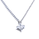 Eloise Cubic Zirconia Beaded Necklace – Waterproof & Sparkling Design | Huna Jewelry