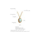 Livia Opal Pendant Necklace – Dainty & Elegant Jewelry | Huna Jewelry